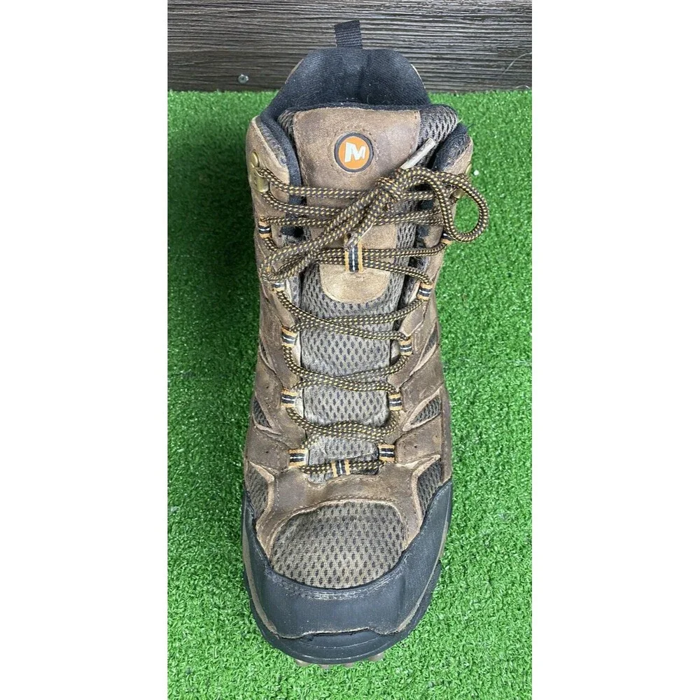 Merrell Men Earth MOAB  Waterproof‎ Hiking Boots Suede,Leather-And-Mesh Size 14